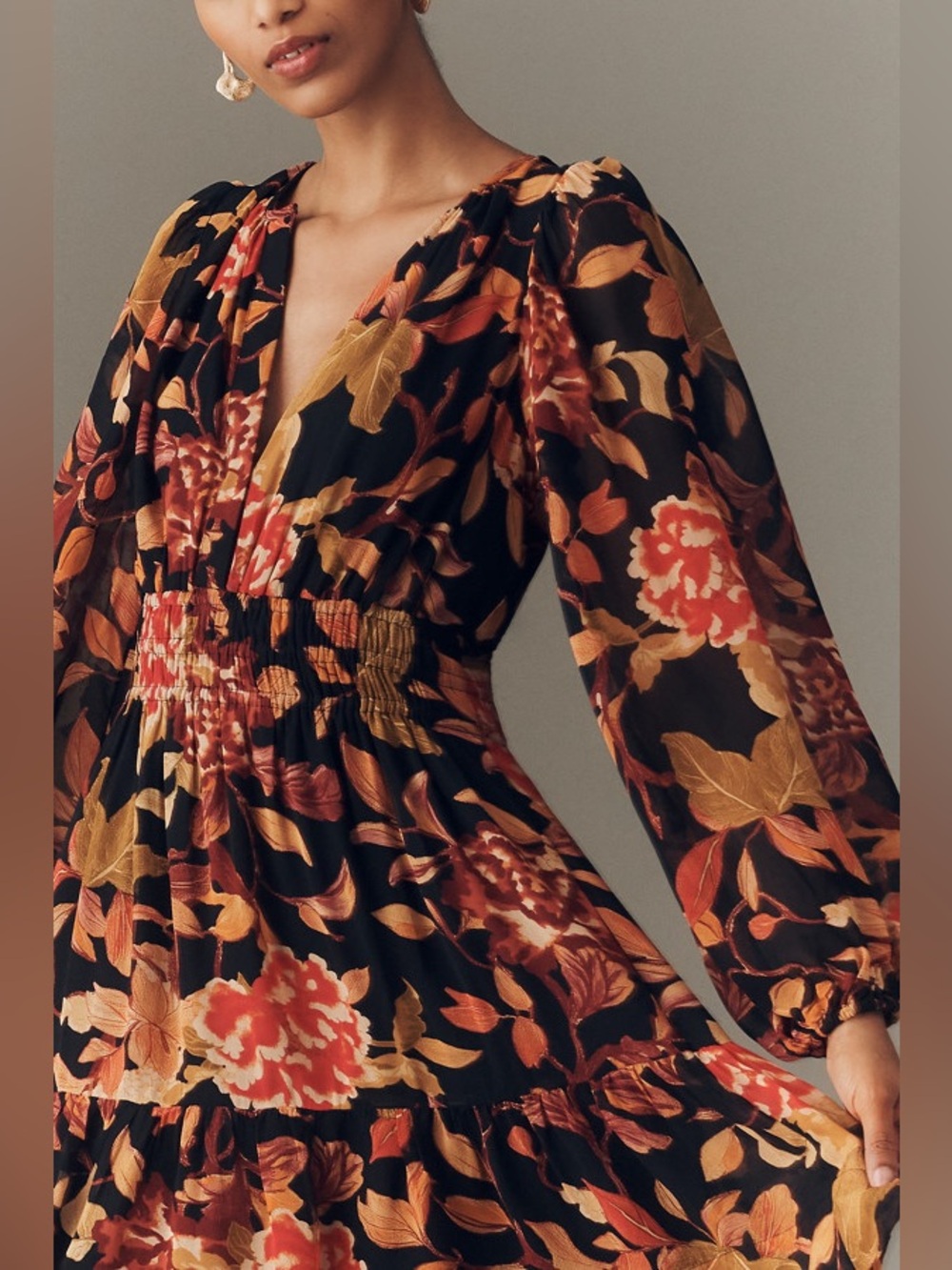 NWT Size XL - The Somerset Mini Dress: Long-Sleeve Edition (NWT US$ 158) - Picture 10 of 12